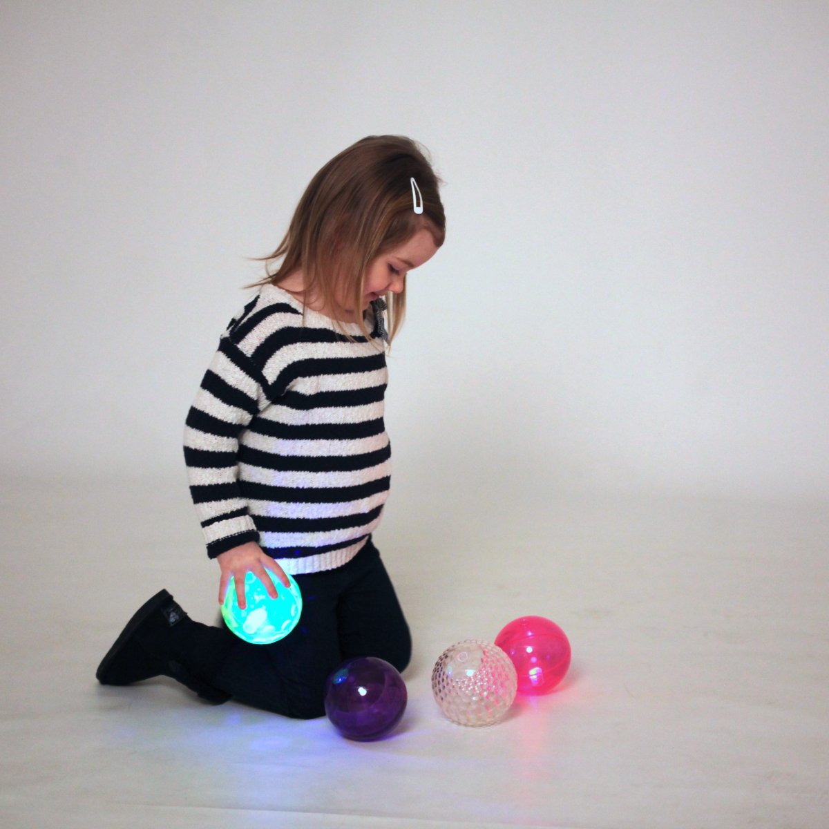 Bolas Sensoriales de Colores con Textura y Luz - Imagen 6