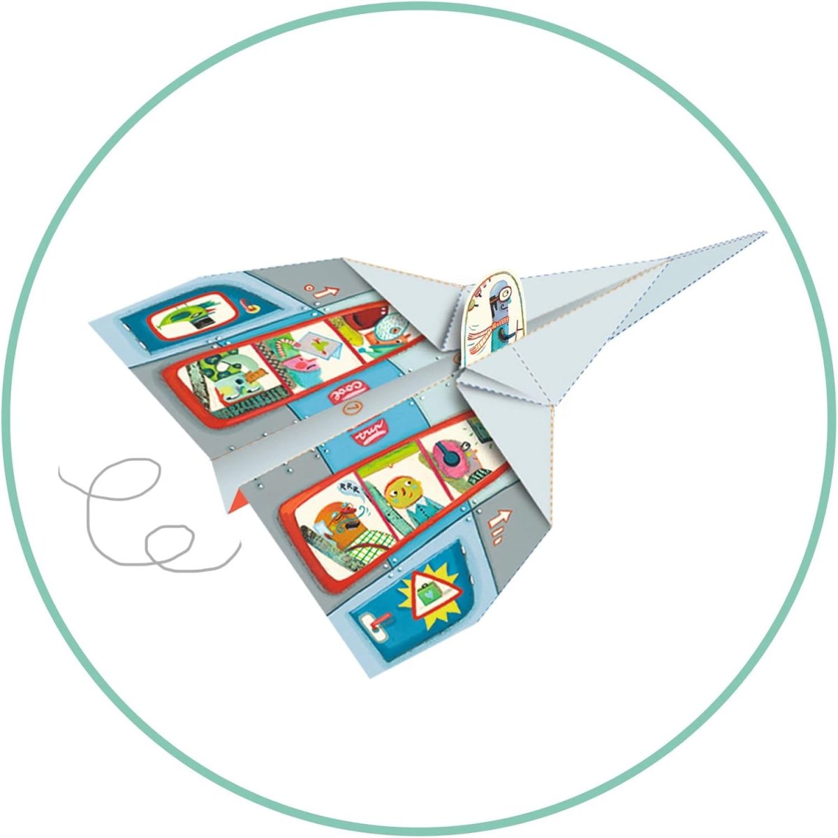 Set de Papiroflexia: 20 Origami Aviones - Imagen 4