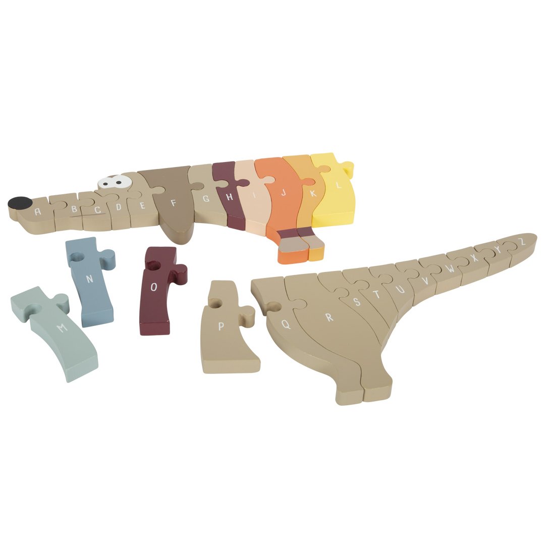 Puzzle de Madera Letras y Perro Salchicha - Imagen 4