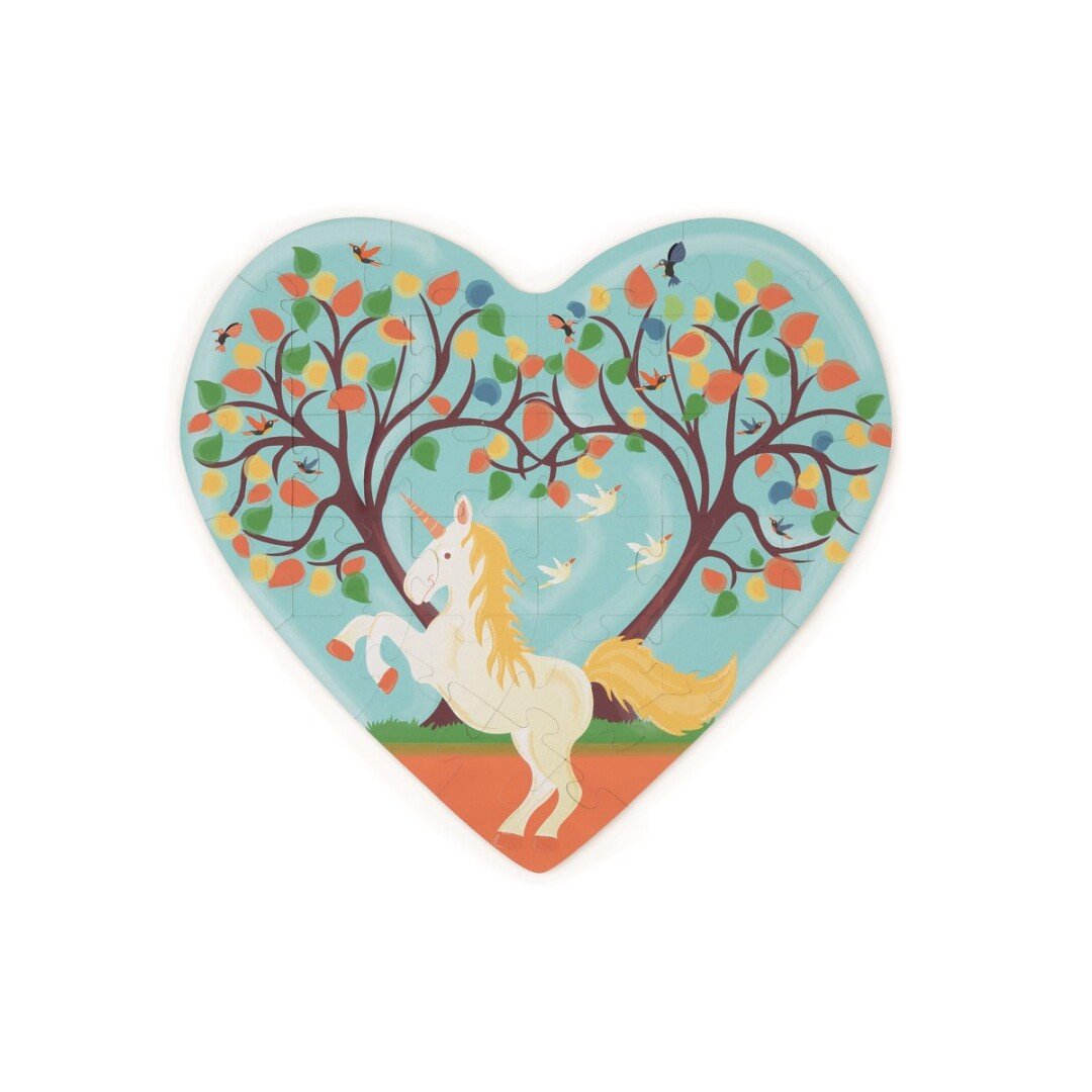 Puzzle Silueta Unicornio (30 piezas) - Imagen 2